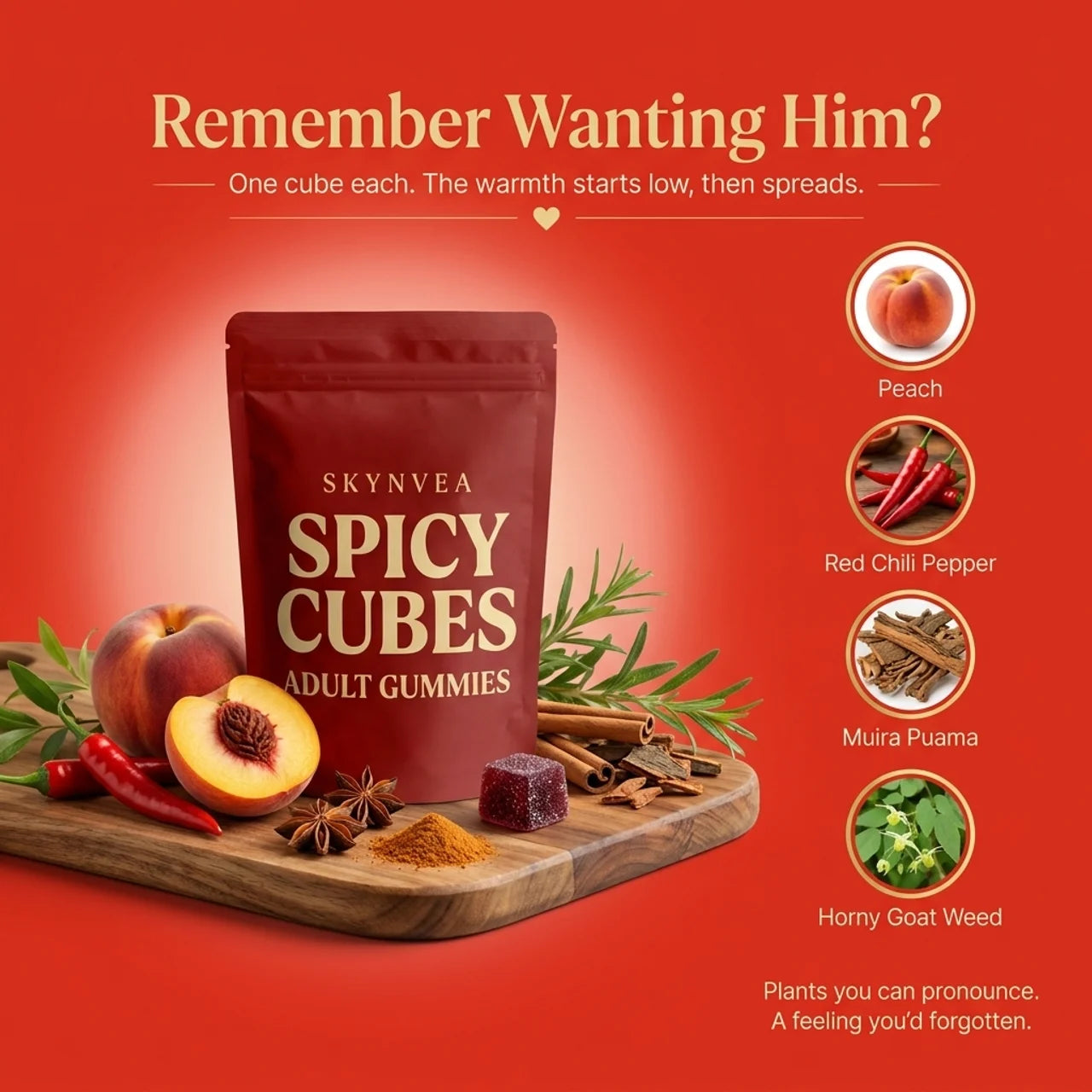 Spicy Cubes | the secret to rekindling your inner flame